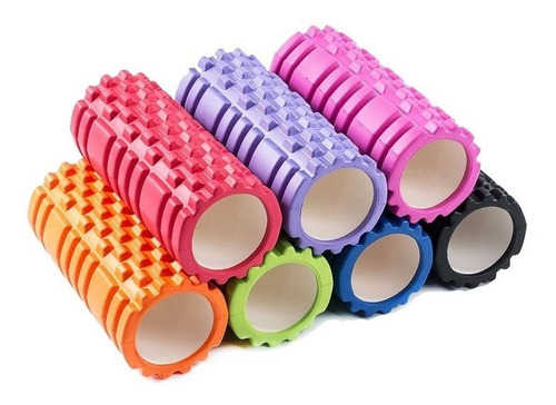 Rolo Rollo Tubo Para Yoga Y Pilates Varios Colores Mli