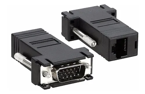 comprar Adaptador Rj45 A Vga Para Alargue Por Utp A 20m Ditron