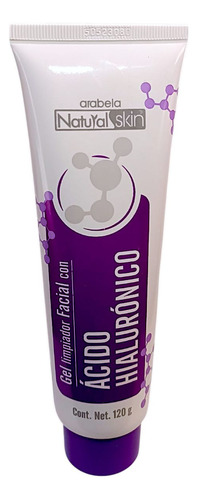Gel De Limpieza Facial Con Acido Hialuronico Arabela 120g Mixta Día/noche