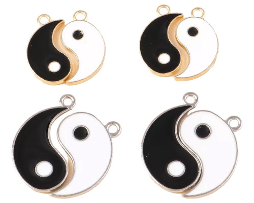 Dijes De Yin Yang Par Dos Par 