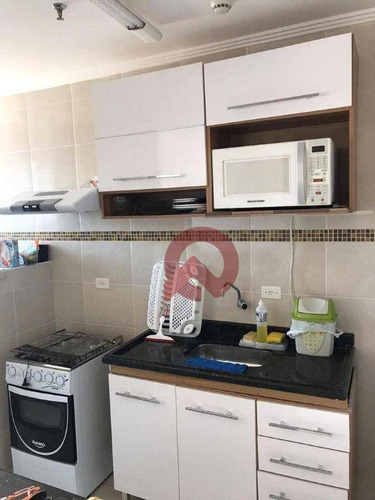 Imagem 15 de 16 de Apartamento Com 1 Dormitório À Venda, 50 M² Por R$ 230.000 - Mirim - Praia Grande/sp - Ap3594