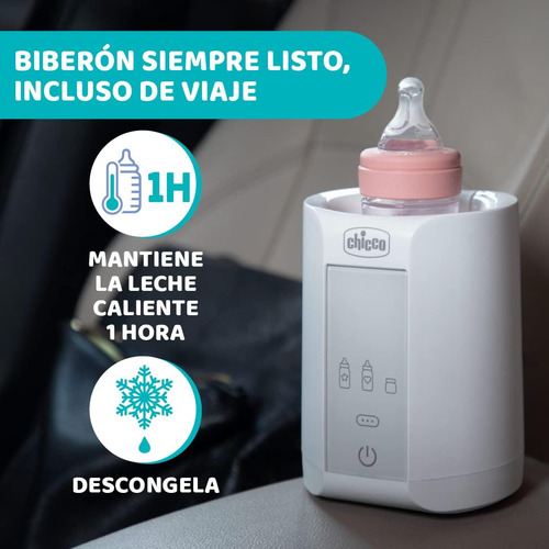 Chicco Calienta Biberones Doméstico Y De Viaje Con 2 Program