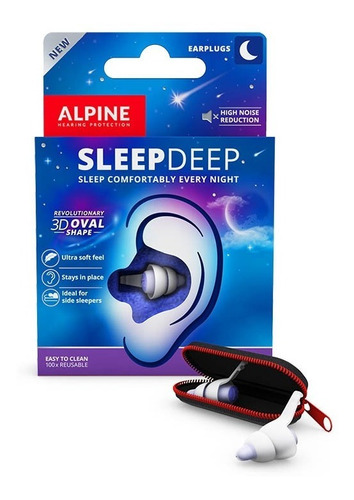 Protector Auditivo Para Dormir Alpine Sleepdeep