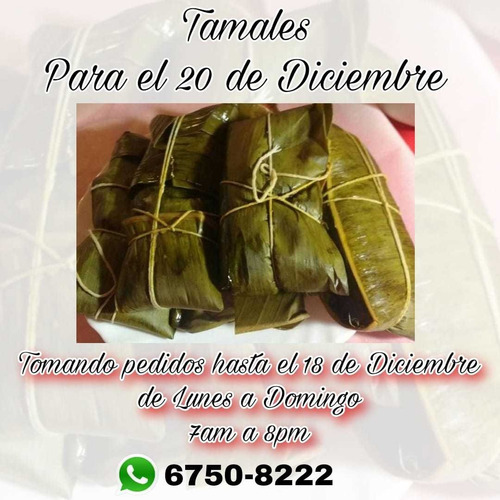 Imagen 1 de 2 de Vendo Dulces De Frutas Y Tamales Para El Día 20 Diciembre