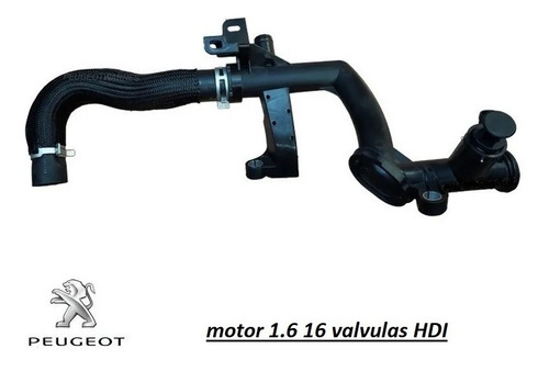 Caño Colector Agua Peugeot Partner - Citroen 1.6 16v Hdi