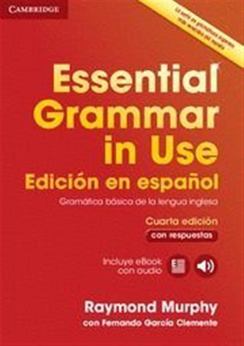 Essential Grammar In Use Spanish 4ºed Key/interactive - Murp