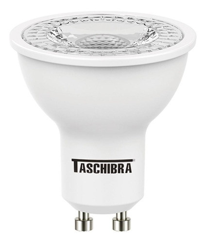 Lampada Led Dicroica Gu10 Taschibra 04,9w Branca 11080331