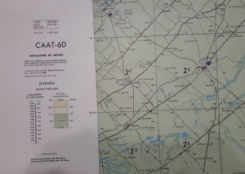 Carta Aeronáutica Buenos Aires - C A A T 6 D - Original Anac