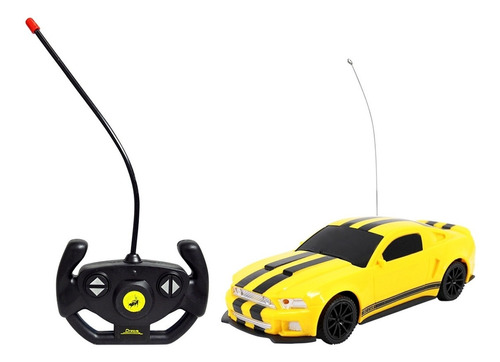 Carro Controle Remoto Sem Fio Mustang - Dm Toys