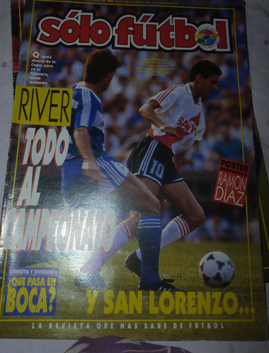 Revista Solo Futbol River Todo Al Campeonato 1993