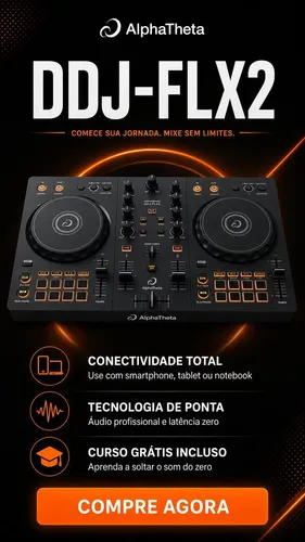 Controladora Pioneer Dj Ddj-flx2 Rekordbox Serato Djay Cor