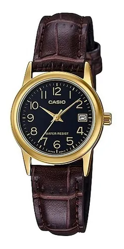 comprar Relógio Casio Original Feminino Ltp-v002gl-1b Nota Fiscal