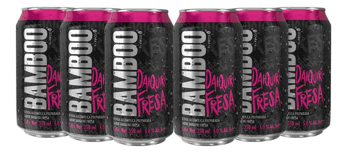 Bamboo Daikiri Fresa 350 Ml 5% Alc. Vol. - Pack 24 Latas