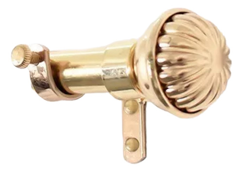 Barral Cortina Ironwood 22mm A Medida De 1 A 4m Linea Nakash Dorado Terminal Gajo