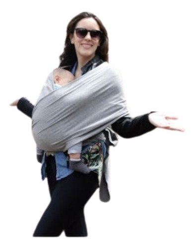 Fular Portabebe Priori Color Gris
