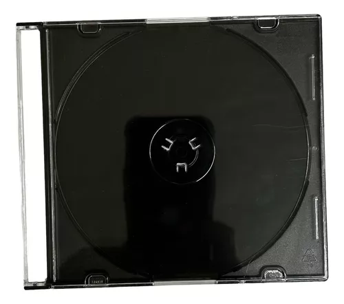 PAQUETE X 50 ESTUCHE PARA DISCOS CD/DVD/BD TIPO SLIM DELGADO CAJA DE 5MM  ESPESOR – Compukaed