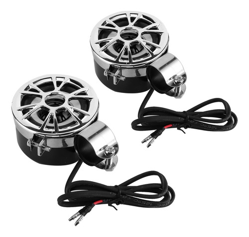 A 2 Unids Motocicleta Universal Hifi Estereofónica