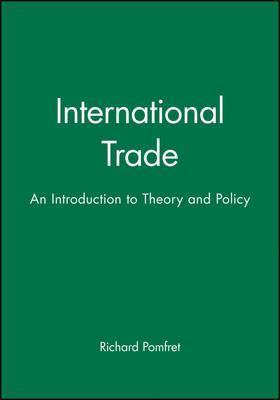 Libro International Trade - Richard Pomfret