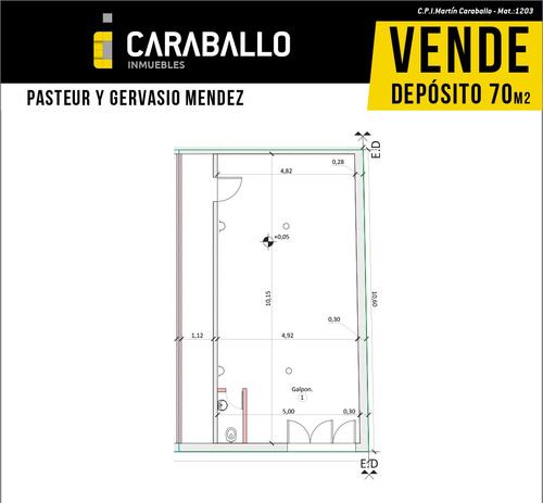 Imagen 2 de 3 de Depósito En Venta - Pasteur 290 - Gualeguaychú
