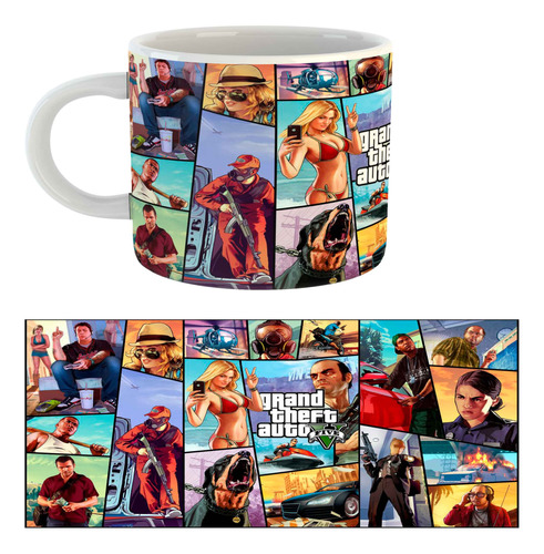 Taza Gta Videojuegos |de Hoy No Pasa| 5