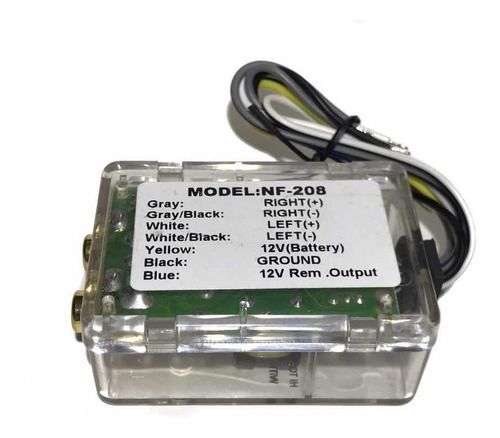Adaptador Convertidor Alta A Baja Con Remoto 12v Calidad Avi