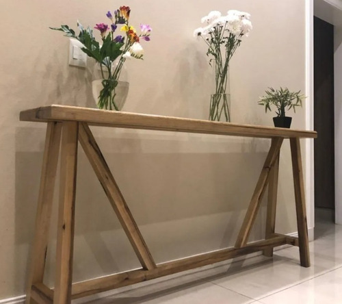 Mesa De Arrime En Madera Excelente Terminación 