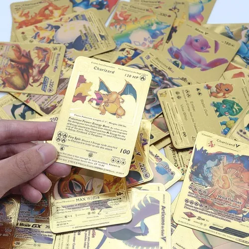 25 cartões de pokemon raros com alta hp/pv/ps (lote sortido sem duplicatas)  (versão original)