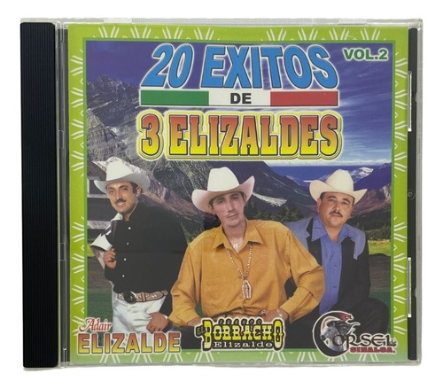 Disco Original De 20 Exitos De Los 3 Elizaldes Vol. 2