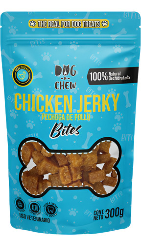 Dog-o-chew, Premio Perro, Bites De Pollo, Chicken Jerky 500g