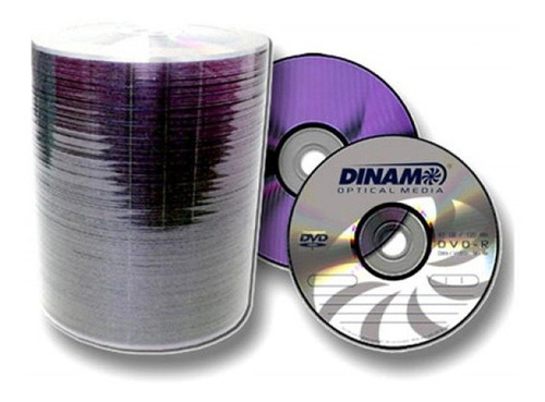 Tubo De Dvd Dinamo X 100 Unidades Oferta