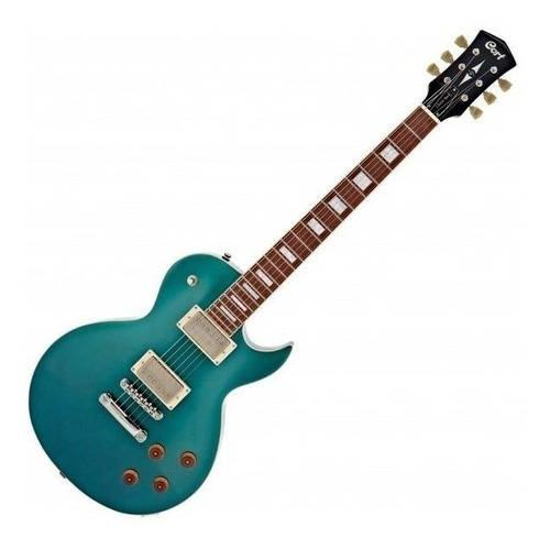 Imagen 2 de 3 de Guitarra eléctrica Cort CR Series CR200 de caoba inverted blue con diapasón de jatoba