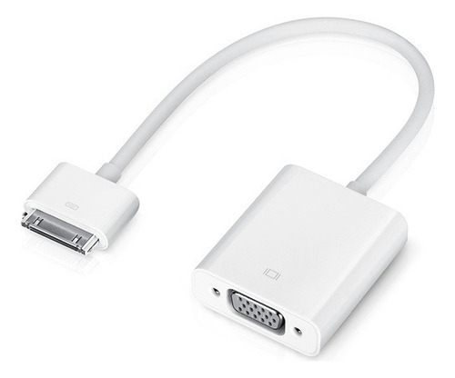 Adaptador de cabo Apple 30 pinos A Vga iPhone iPad MC552be/B