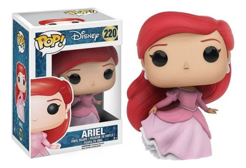 Funko Pop Disney Ariel Con Vestido Rosa - Pop 220
