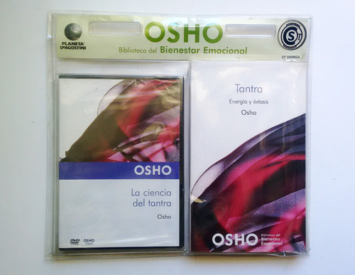 Osho Libro + Dvd - Tantra Espiritualidad Bienestar Emocional