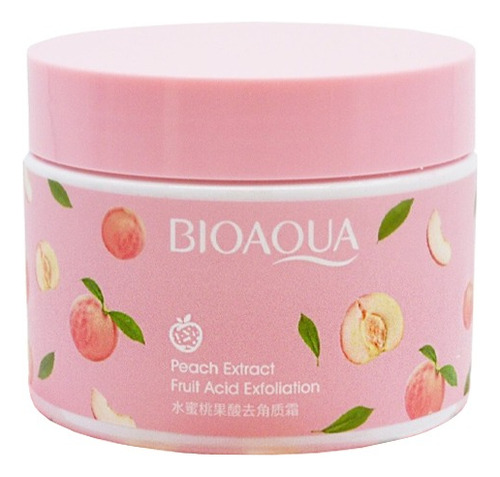 Gel Exfoliante Facial Aroma Durazno 140gr Bioaqua