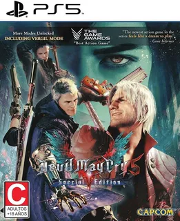 Jogo Devil May Cry 5 Special Edition Ps5 Midia Fisica
