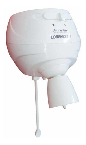 Imagem 2 de 2 de Chuveiro elétrico de parede Lorenzetti Jet Control Eletrônica branco 5500W 127V