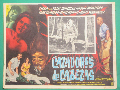 Cazadores De Cabezas Sonia Infante Terror Cartel De Cine 5