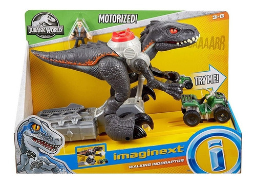 Jurassic World Imaginext Indoraptor Perseguidor - Mosca