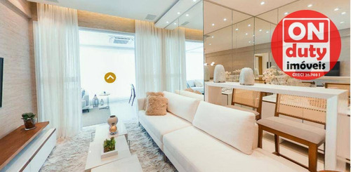Imagem 7 de 30 de Apartamento Com 2 Dormitórios À Venda, 121 M² Por R$ 1.316.000,00 - Gonzaga - Santos/sp - Ap7863