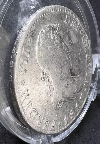 Moneda Original Plata 8 Reales 1817 Mo Época Colonial