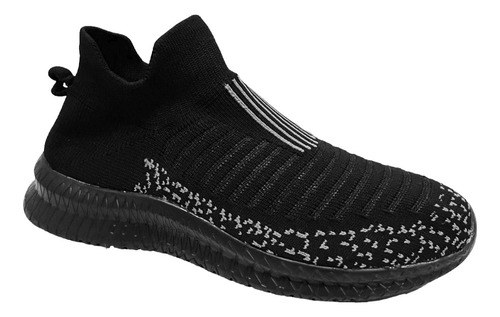 Tenis Flex Walk Go Kelso Comodo Ligero Descanso Negro 