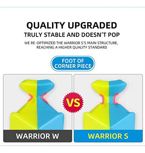 Cubo Mágico Qiyi Warrior W 3x3 Sin Pegatinas Para Velocidad
