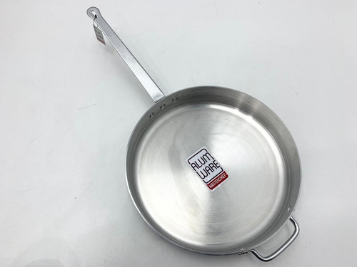 Imagen 4 de 4 de Sarten Industrial Aluminio Recto 35cm Alumware 3124 Xavi