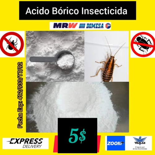 Insecticida Para Fumigar Polvo Bóric Acid Inkabor 