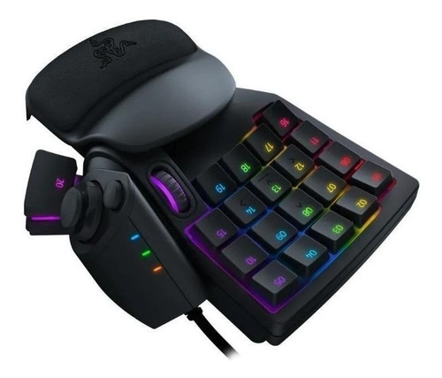 Imagen 2 de 3 de Teclado de Una Mano Gamer Razer Tartarus Pro Color Classic Black con Luz RGB