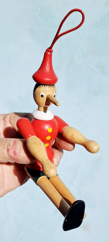 Pinocho De Madera Italiano Roma (Usado)