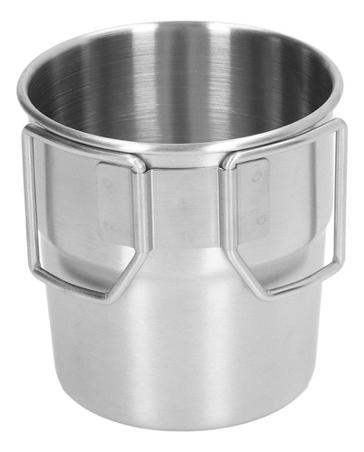 Taza Portátil For Acampar Al Aire Libre De Metal De Acero I