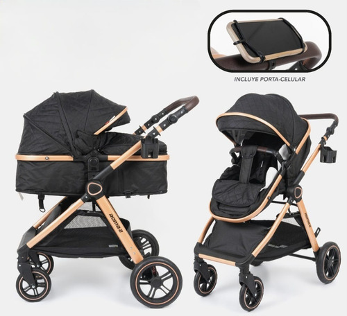 Coche Cuna Multifuncional Modelo Europeo Para Bebe Moises 