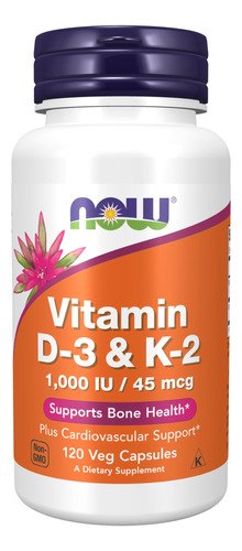 Vitamina D-3 Y K-2  Iu/k2 0. - 7350718:mL a $84990